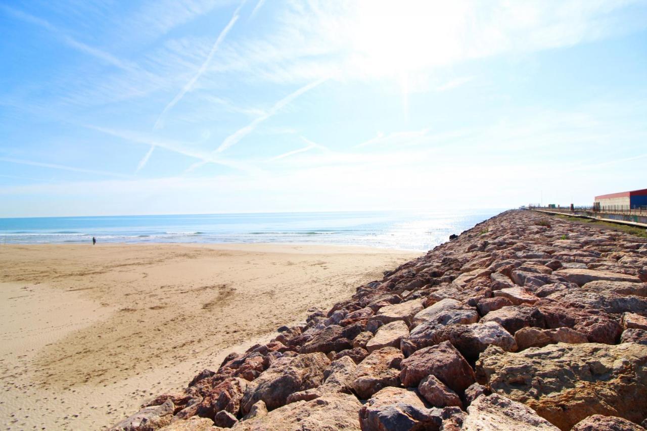 Global Properties, Bonito Apartamento En Urbanizacion Ciudad Mar Sagunto Eksteriør bilde