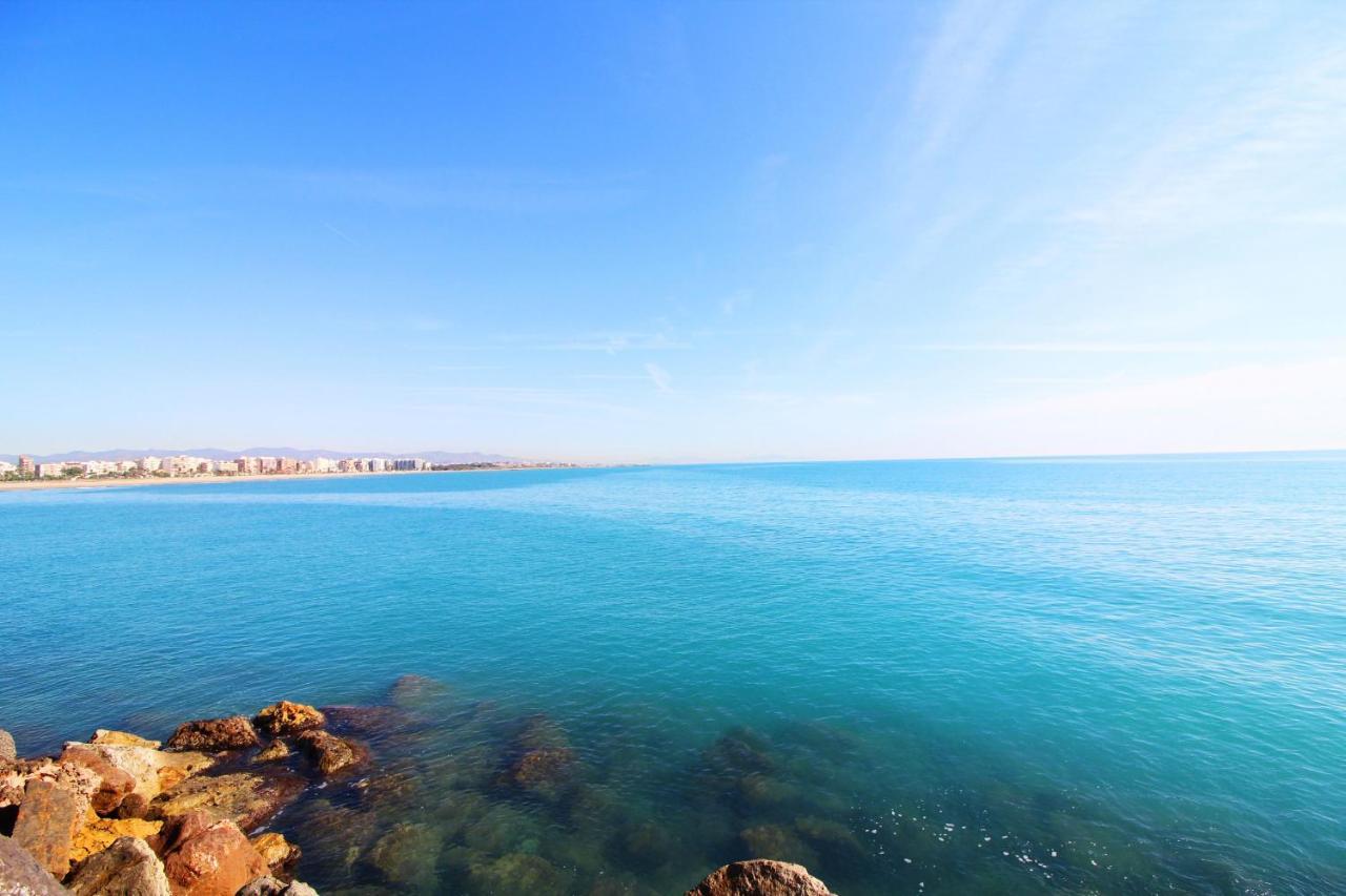 Global Properties, Bonito Apartamento En Urbanizacion Ciudad Mar Sagunto Eksteriør bilde